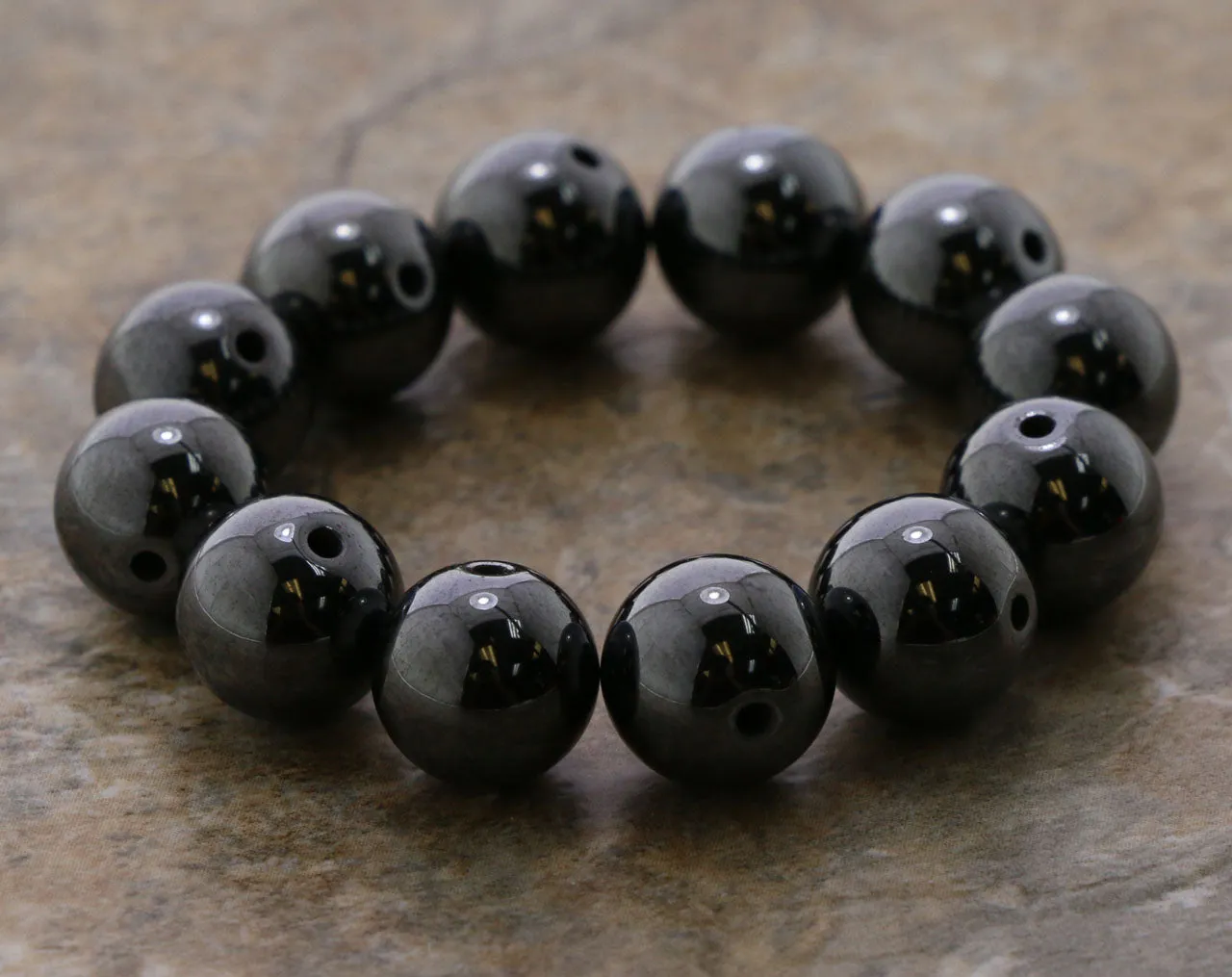 10mm Magnetic Hematite Round Mh23