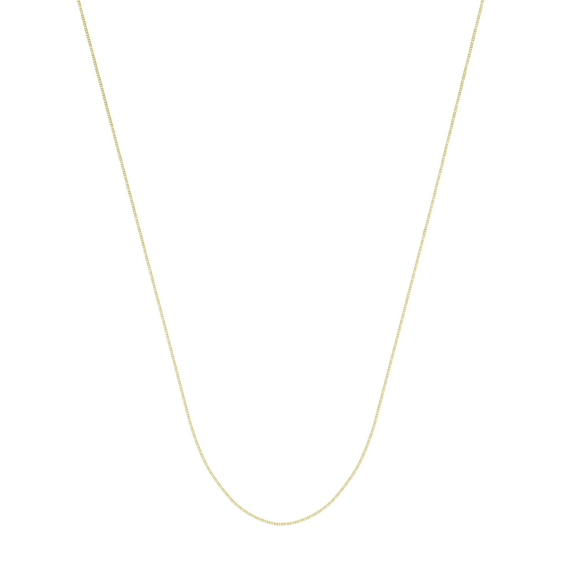 14K Box Chain 0.55mm