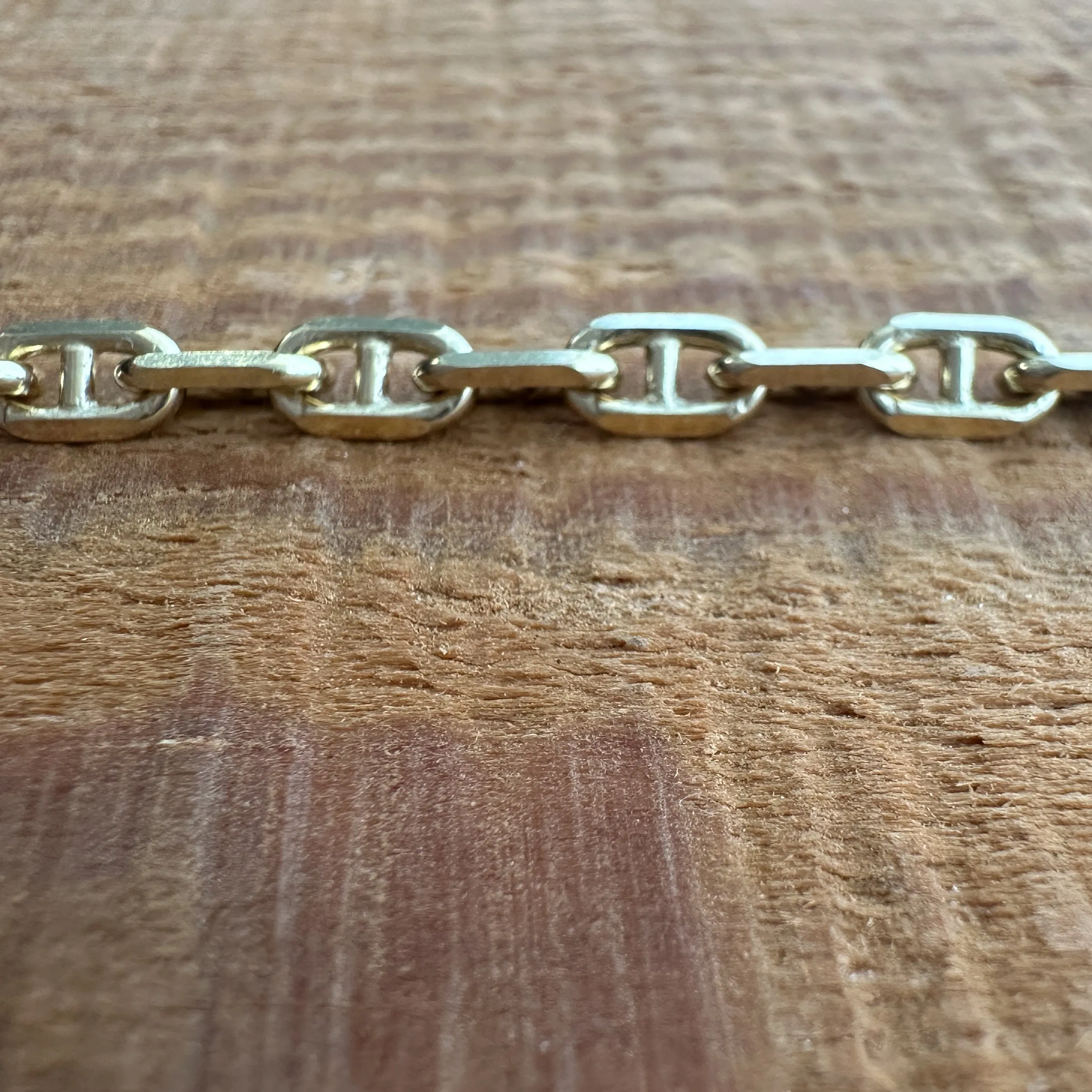 14K Gold Heavy Anchor Chain