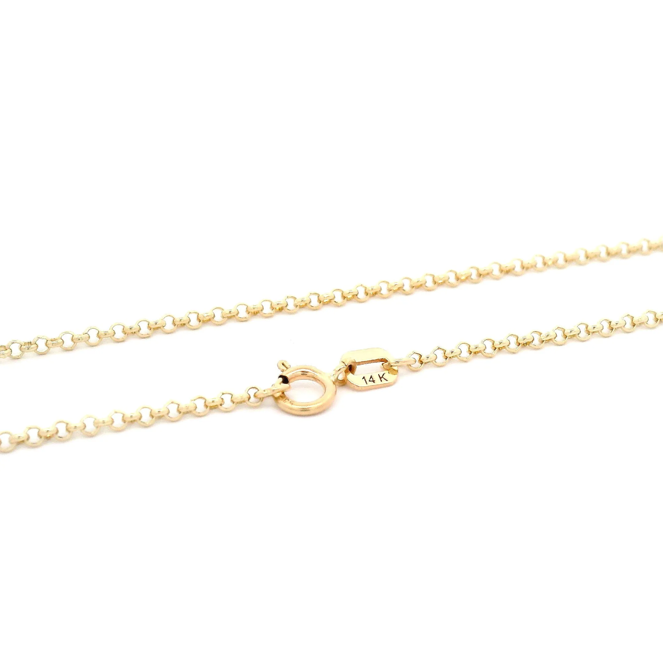 14k Rolo Fine Chain 1.5mm