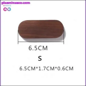 2PC Nordic Wooden Magnetic Hanger For Keys