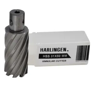 31 x 50mm D.O.C HSS Weldon Shank Annular Cutter