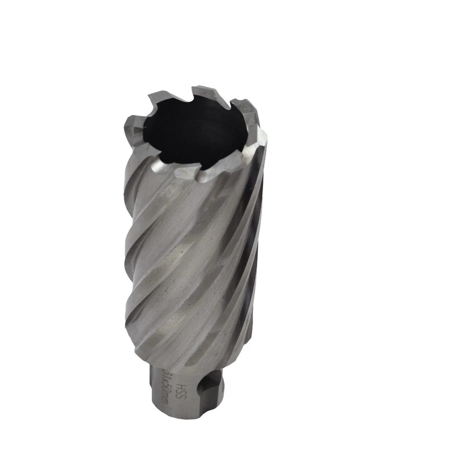 31 x 50mm D.O.C HSS Weldon Shank Annular Cutter
