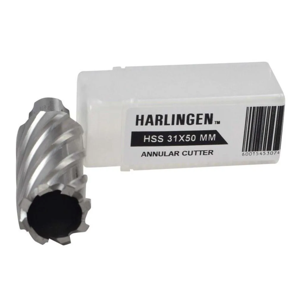 31 x 50mm D.O.C HSS Weldon Shank Annular Cutter