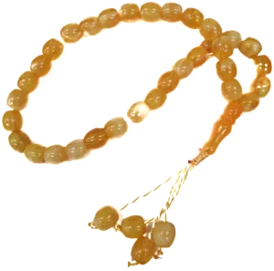 33 Beads Mono Tasbih - Yellow Mix