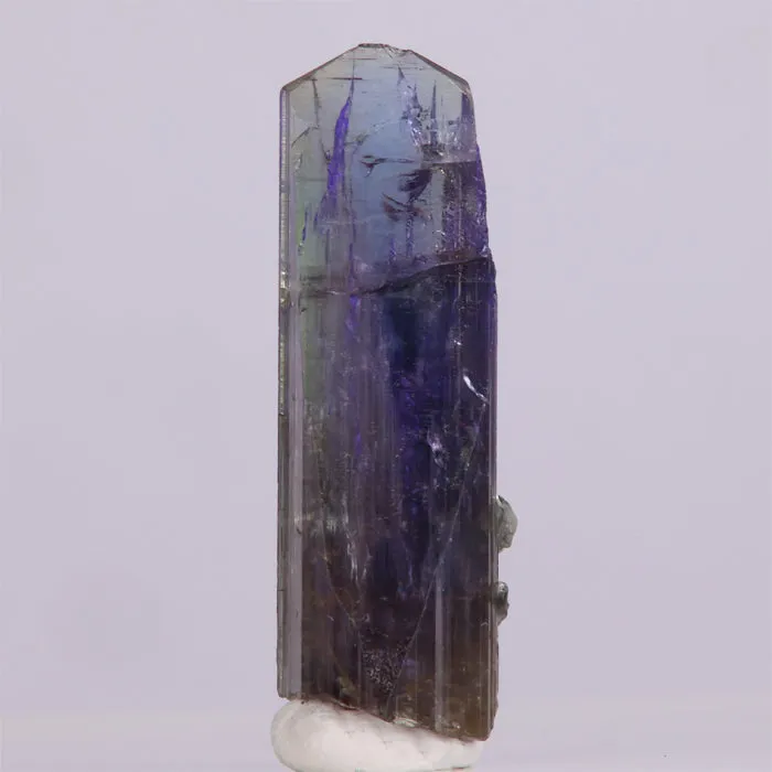39.21ct Tall Unheated Raw Tanzanite Crystal Specimen