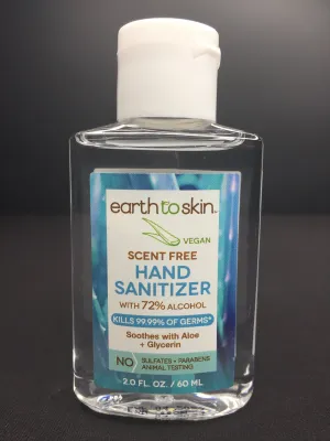 3M Aura Particulate Face Mask 9205 , N95 and Earth To Skin Hand Sanitizer Sets, 2oz