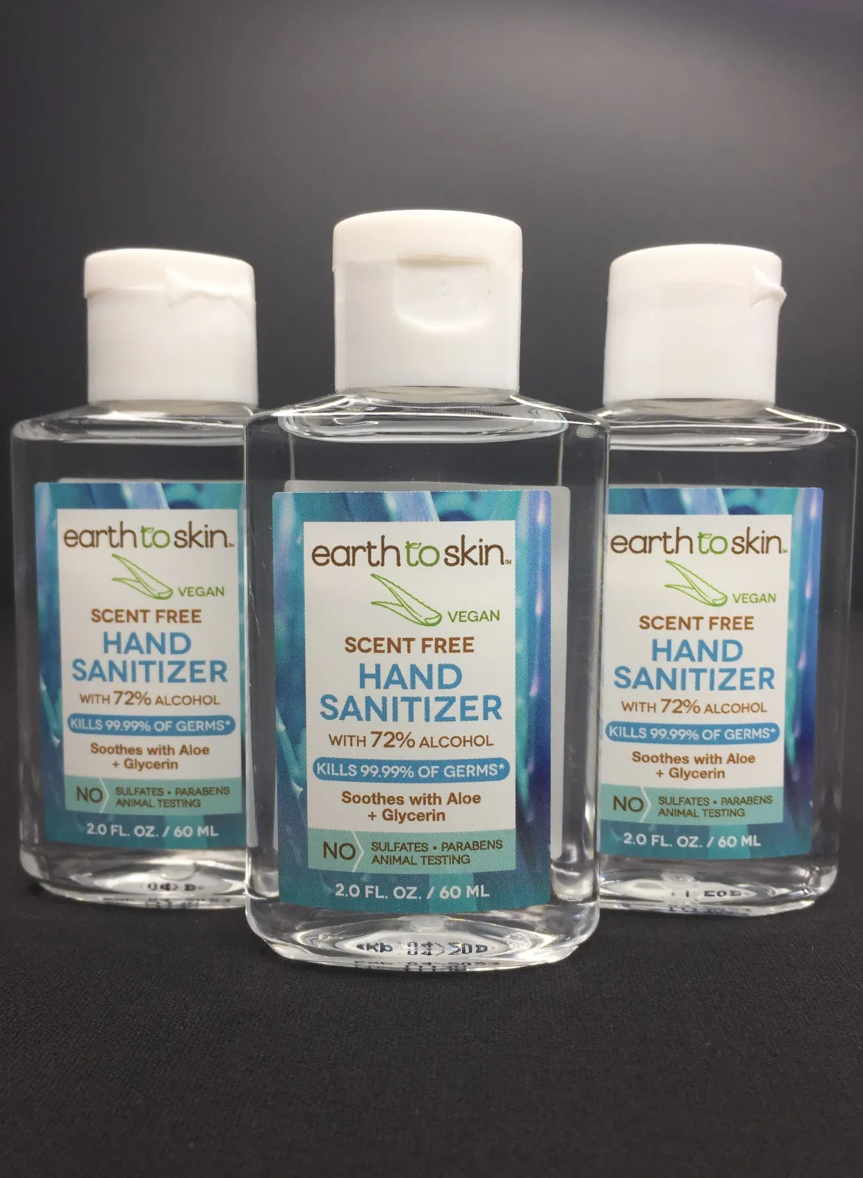 3M Aura Particulate Face Mask 9205 , N95 and Earth To Skin Hand Sanitizer Sets, 2oz