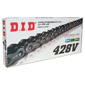 428V x 122FB O'Ring chain w/ FJ clip link DID (428V122)