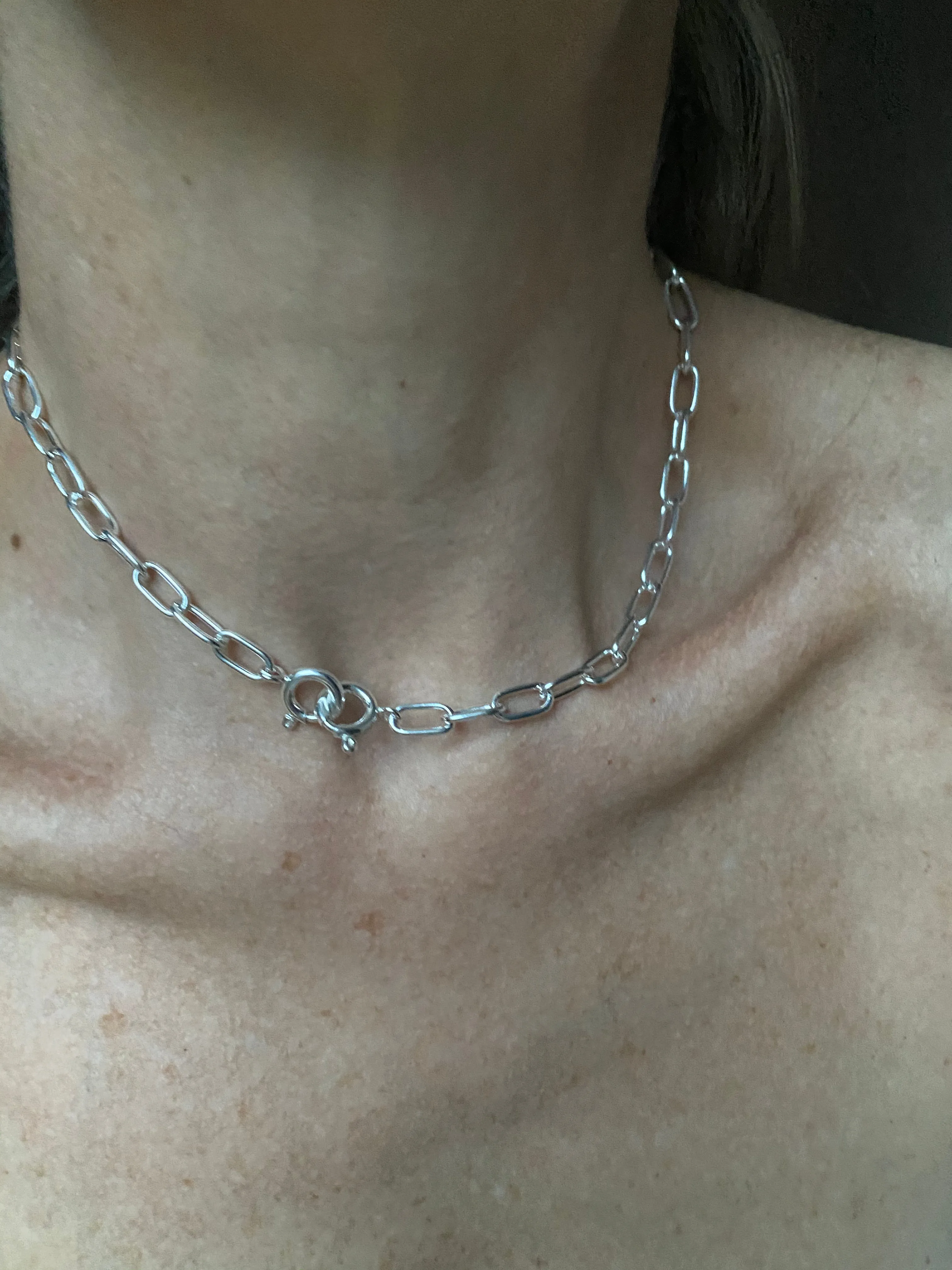 5.4mm Elongated Cable Chain Necklace