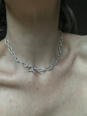 5.4mm Elongated Cable Chain Necklace