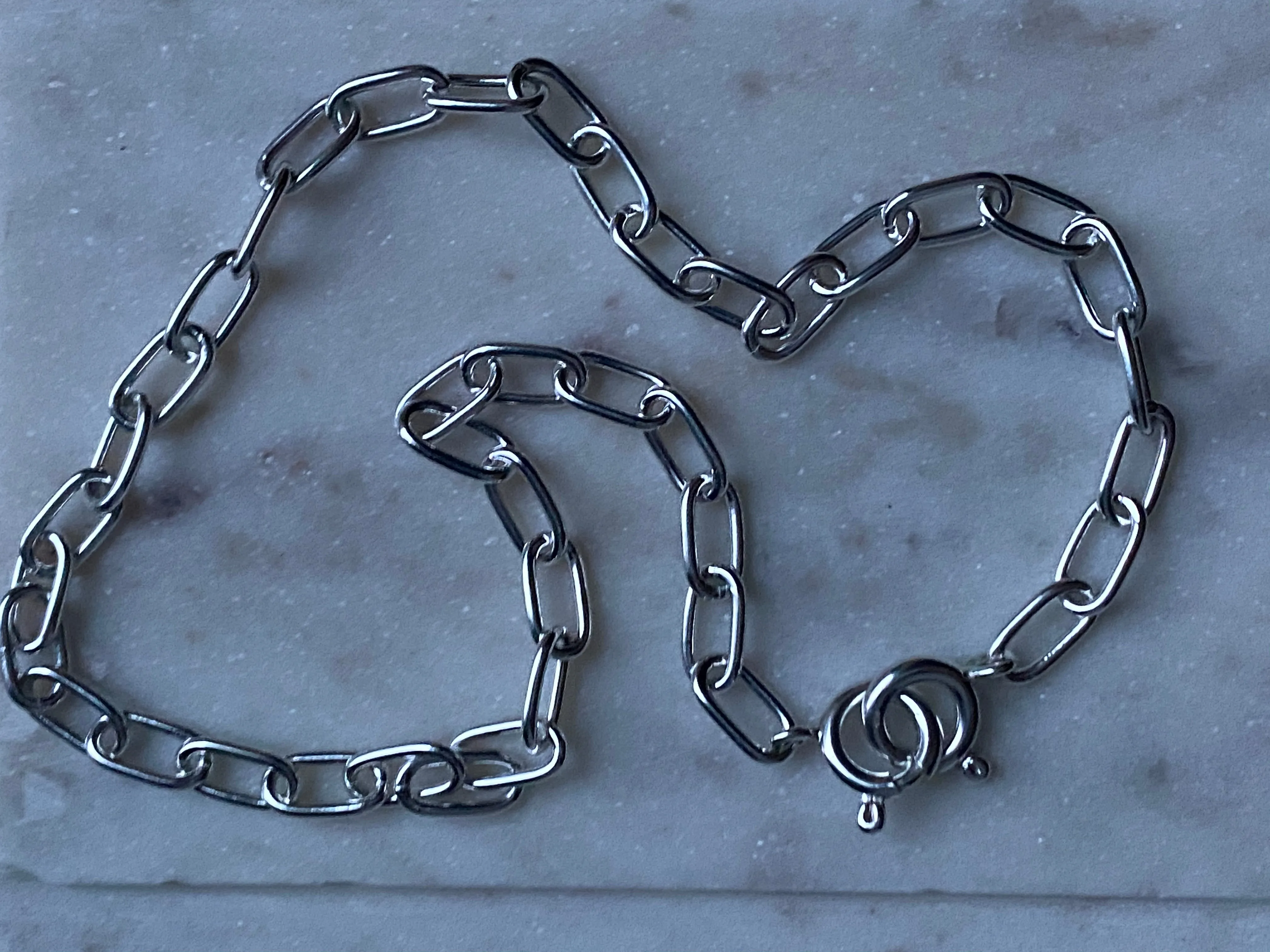 5.4mm Elongated Cable Chain Necklace
