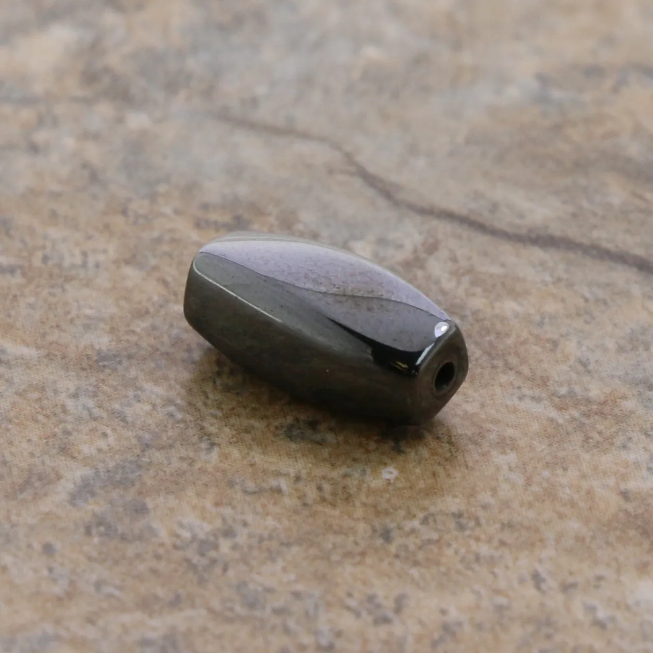 5X12mm Magnetic Hematite Twist Mh40