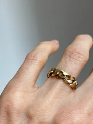 6mm Cuban Link Chain Ring