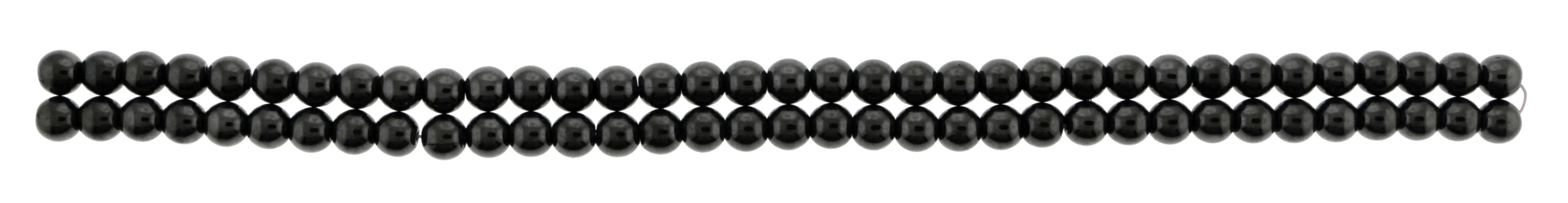 6mm Hp Magnetic Hematite Round HPM06