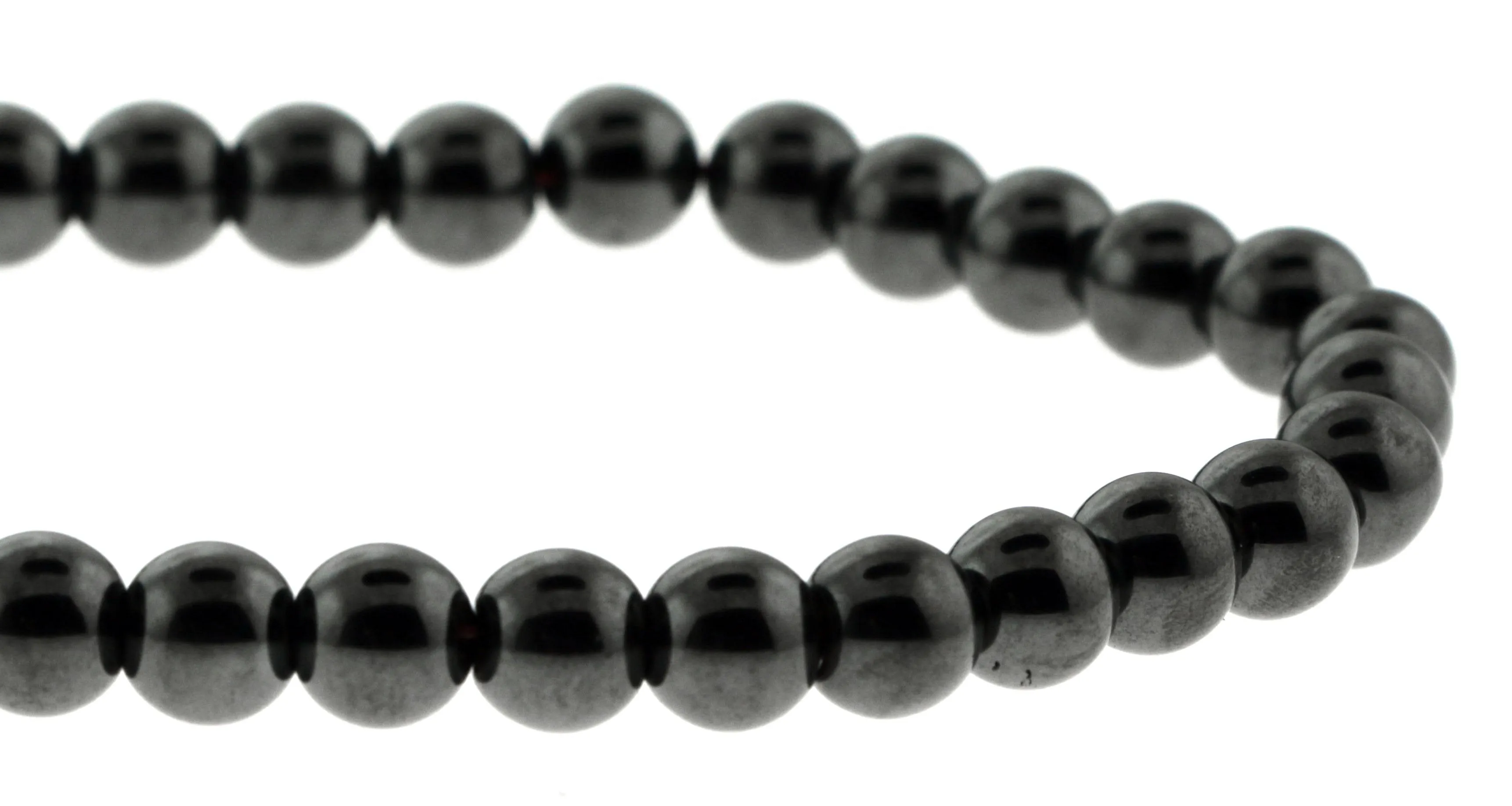 6mm Hp Magnetic Hematite Round HPM06