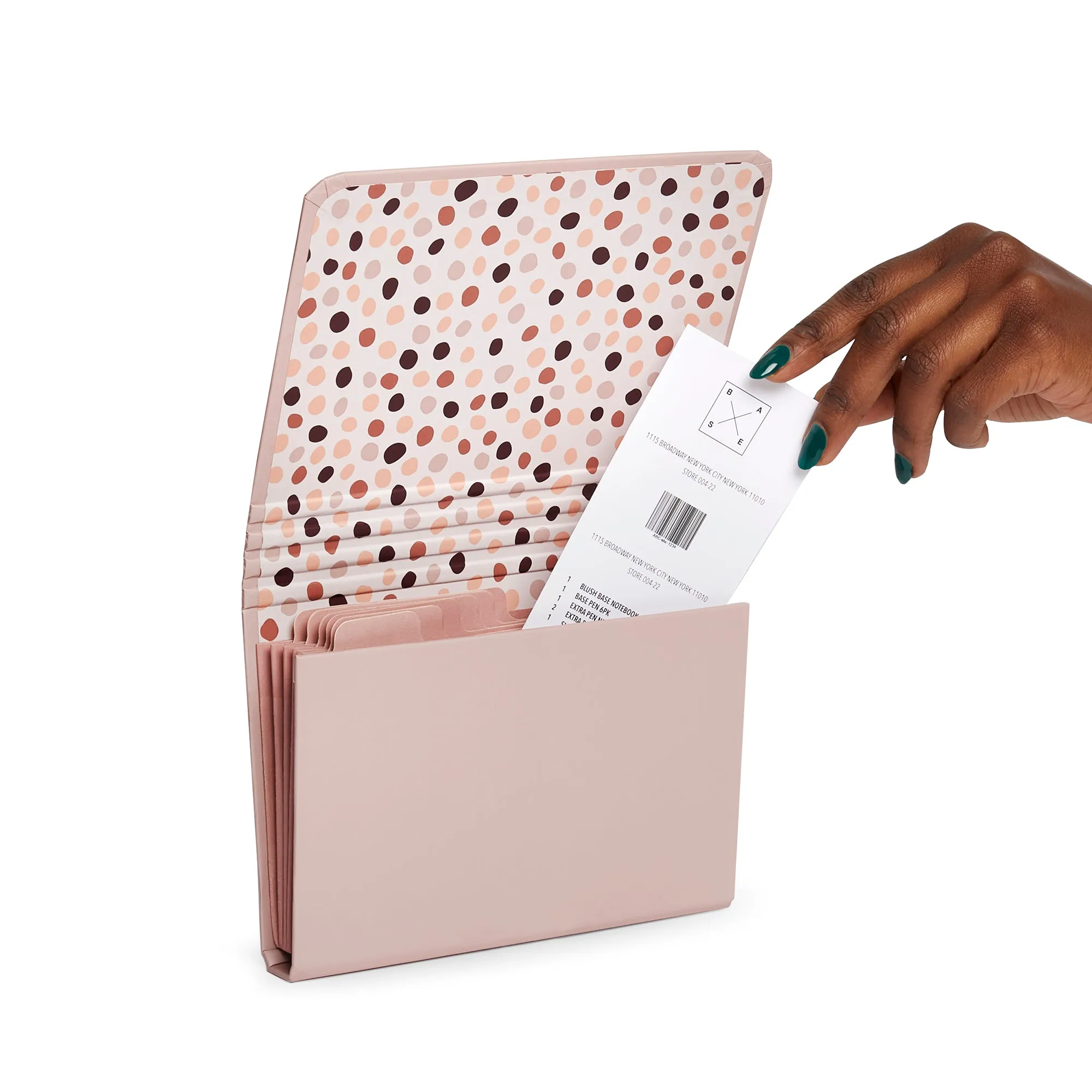 7-Pocket Receipt Organizer