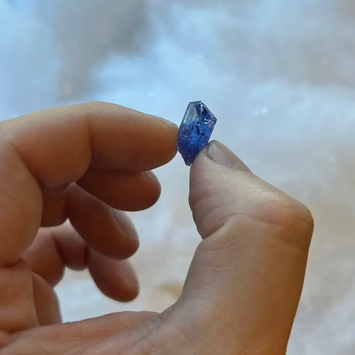 8.8ct Blue Purple Tanzanite Crystal