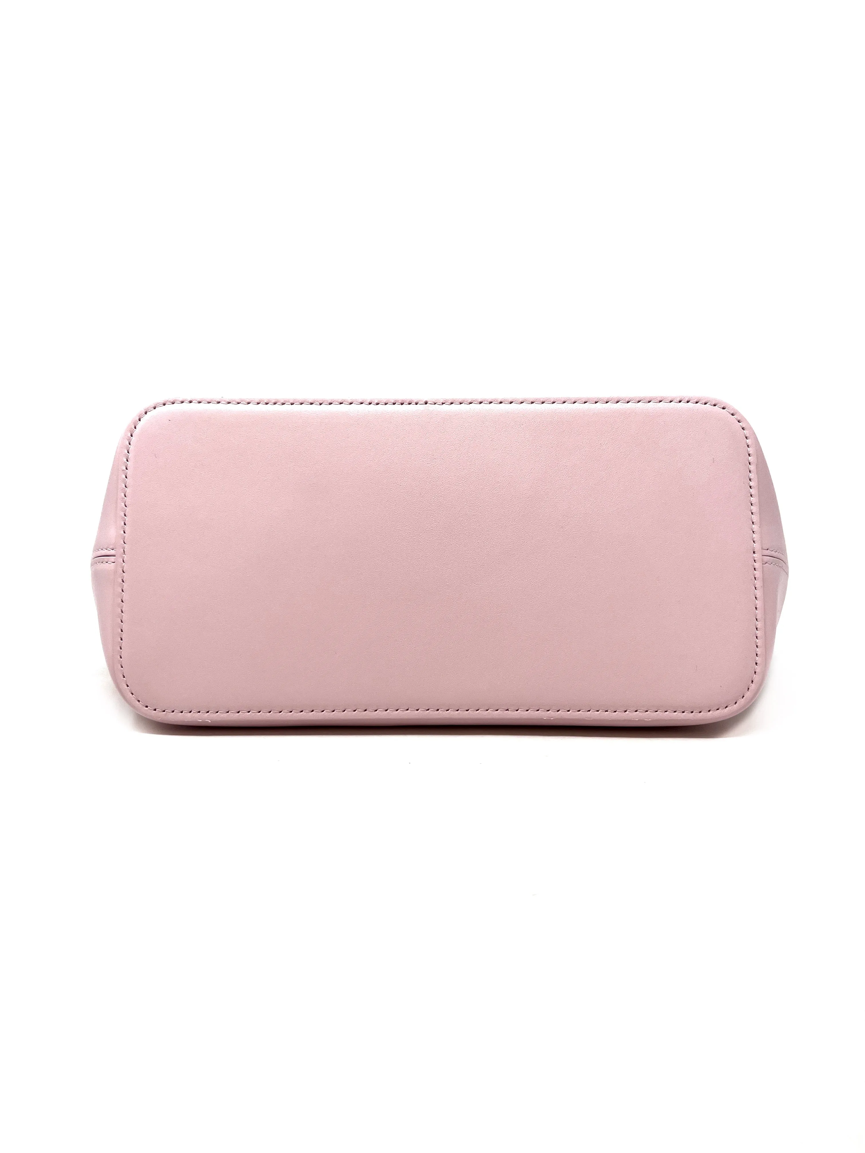 Alexander McQueen Pink NWB! 'The Small Peak' Knuckle Duster Chain Shoulder Bag