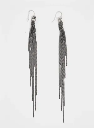 ANN DEMEULEMEESTER | Wivi Knot Tassel Earrings
