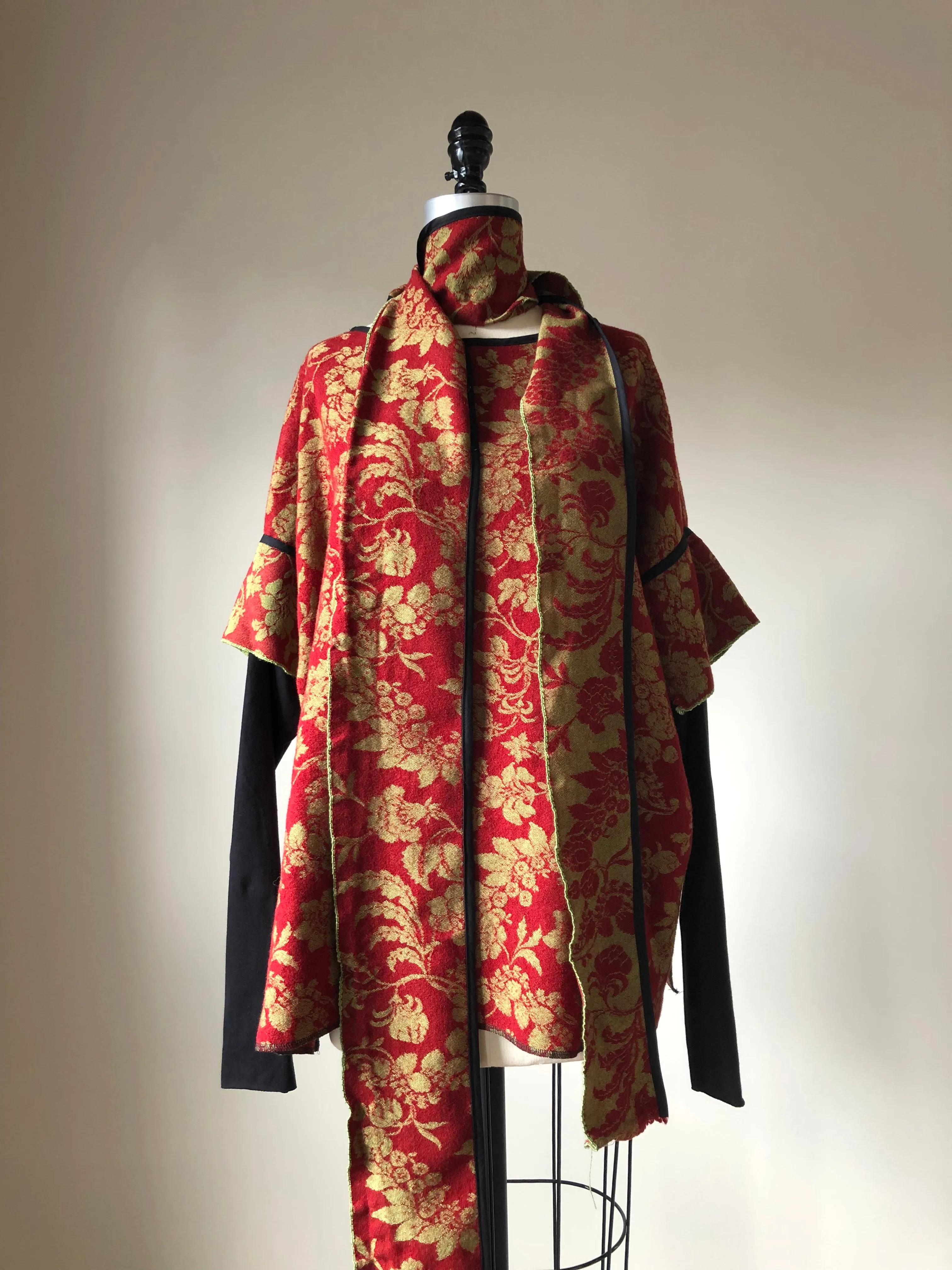 anna maria garthwaite top with detached scarf