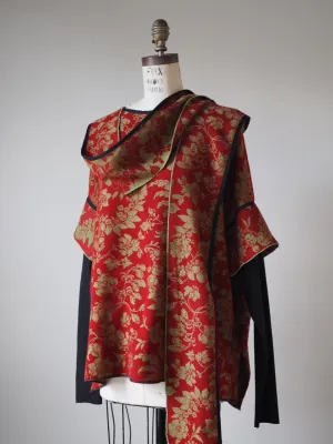 anna maria garthwaite top with detached scarf