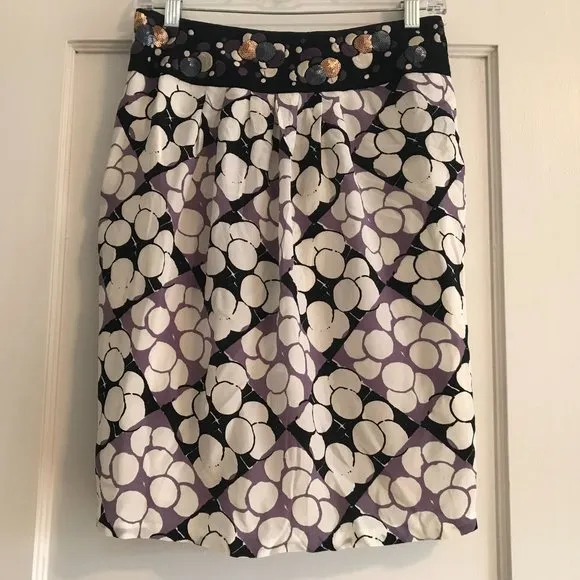 Anthropologie | Ocean Mist Skirt