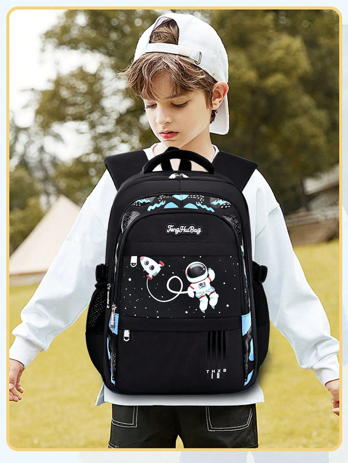 Astronaut Design School Bag