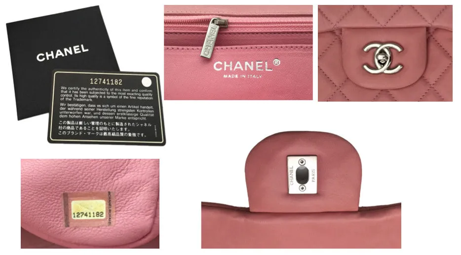 Authentic Chanel Pink Lambskin Jumbo – BRAND NEW IN BOX