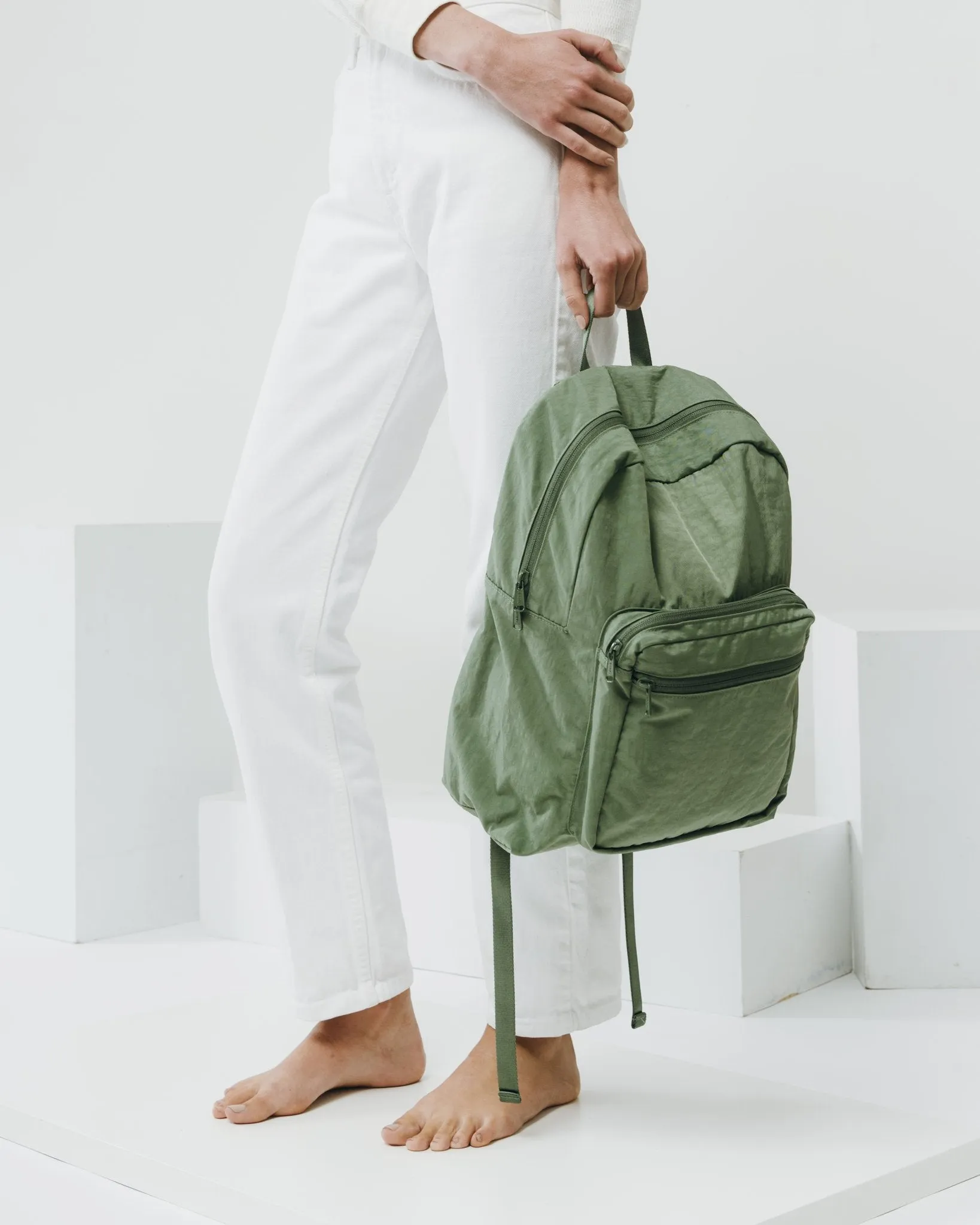 Baggu School Backpack - Olive