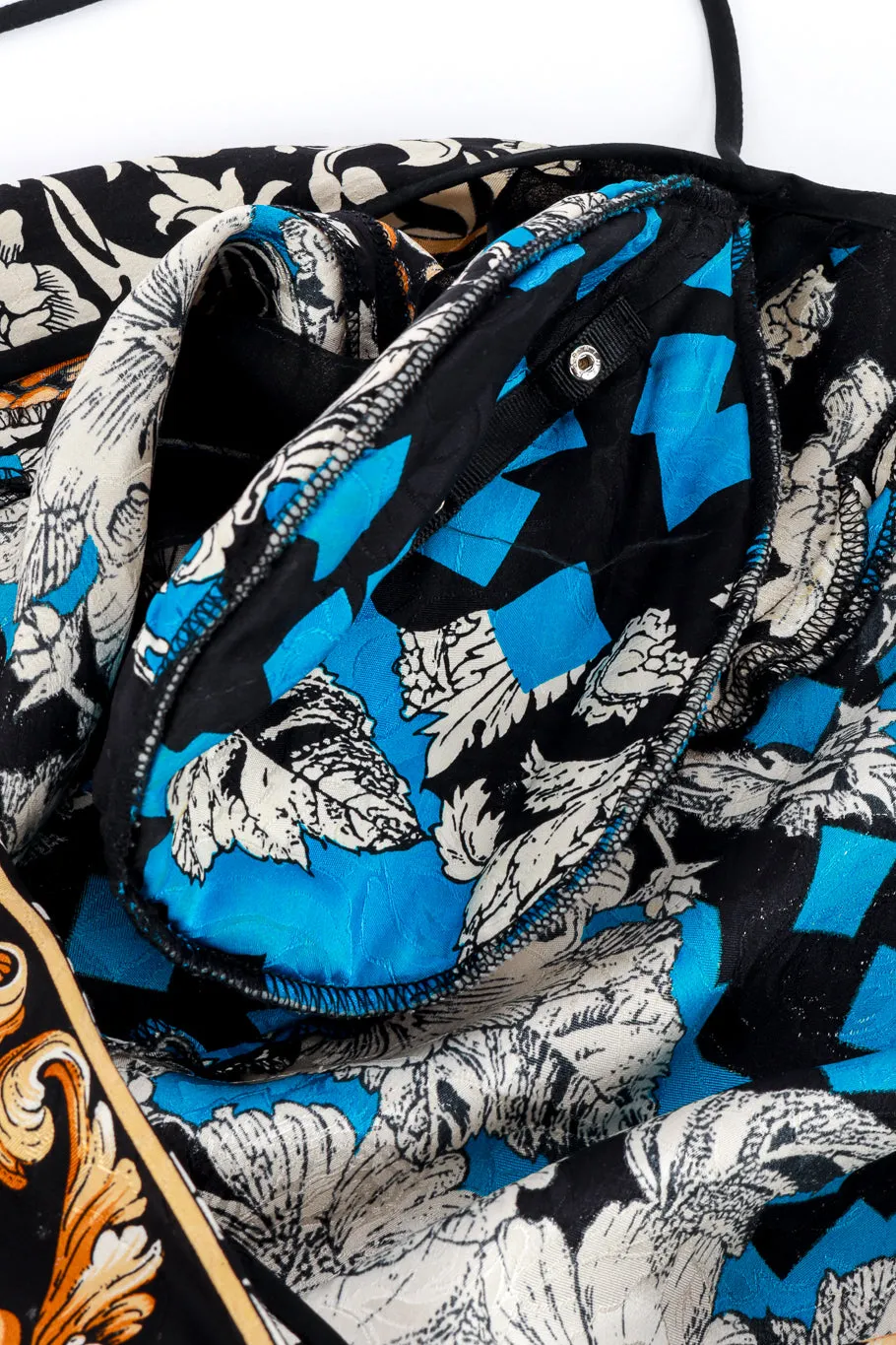 Baroque Floral Geo Dress