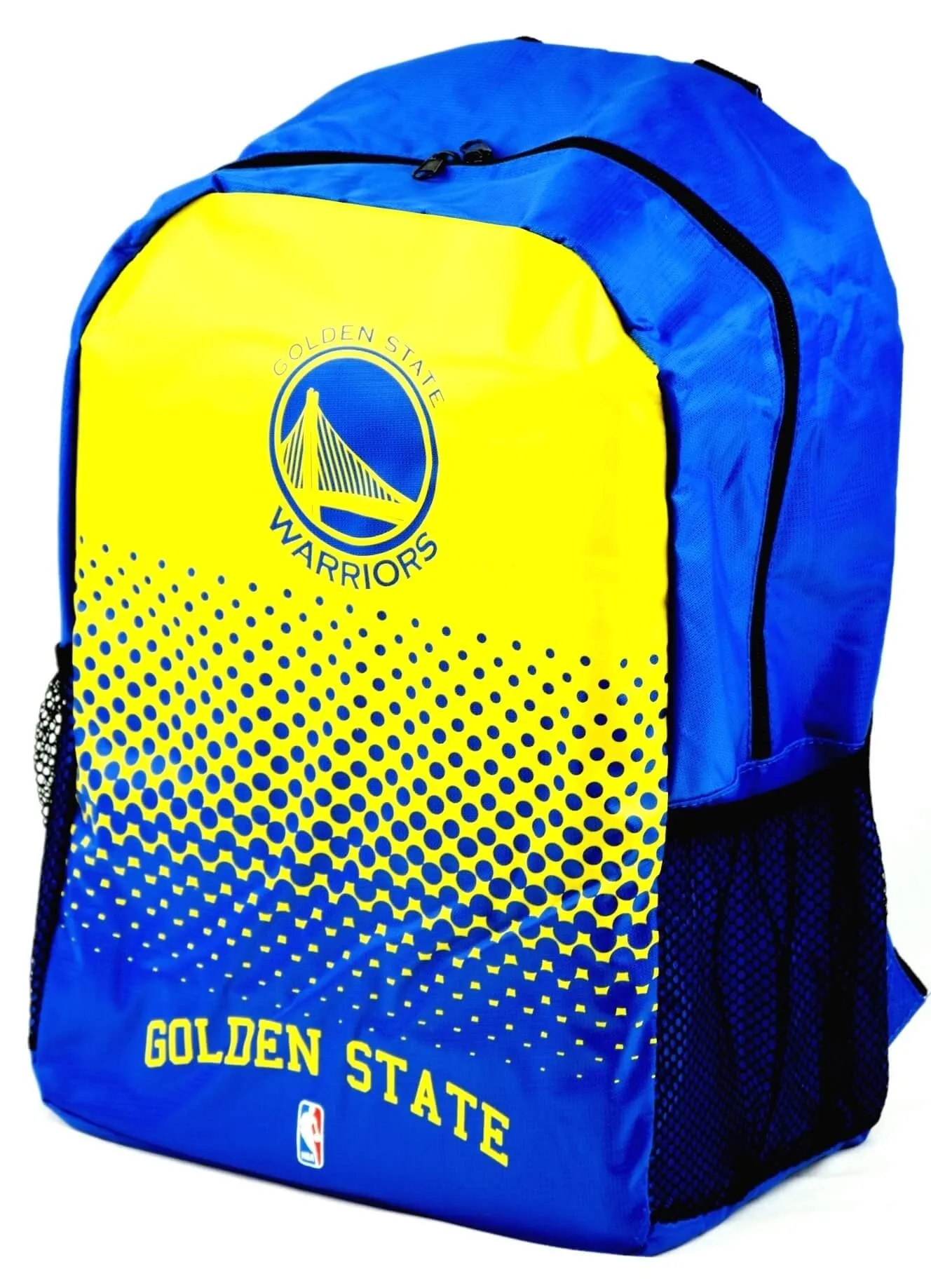 Batoh Forever Collectibles NBA FADE BACKPACK Golden State Wariors modrý