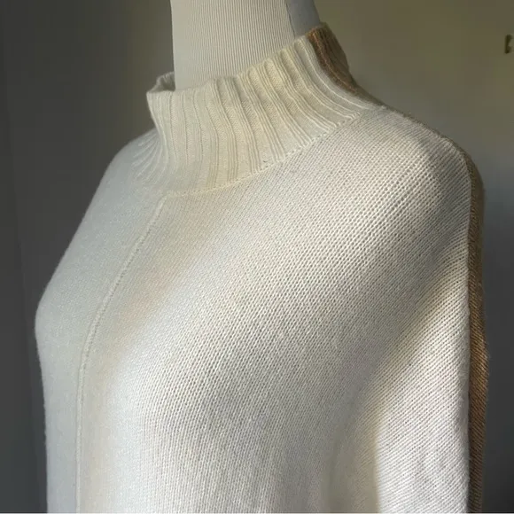 BCBGMaxAzria Colorblock High Low Sweater