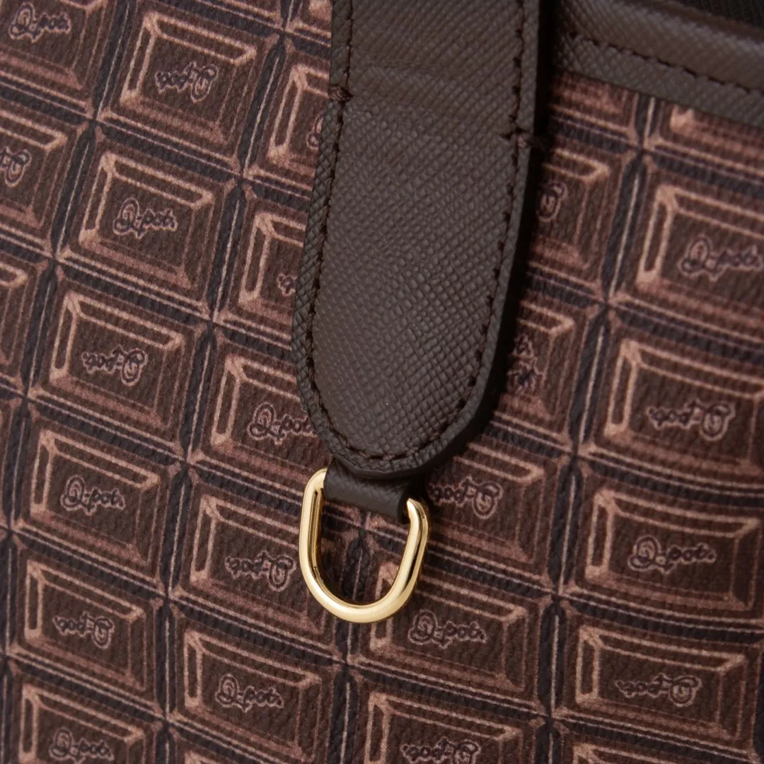 Bitter Chocolate Mini Tote Bag【Japan Jewelry】