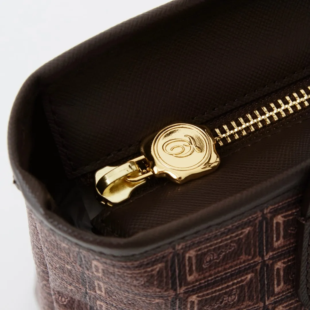 Bitter Chocolate Mini Tote Bag【Japan Jewelry】