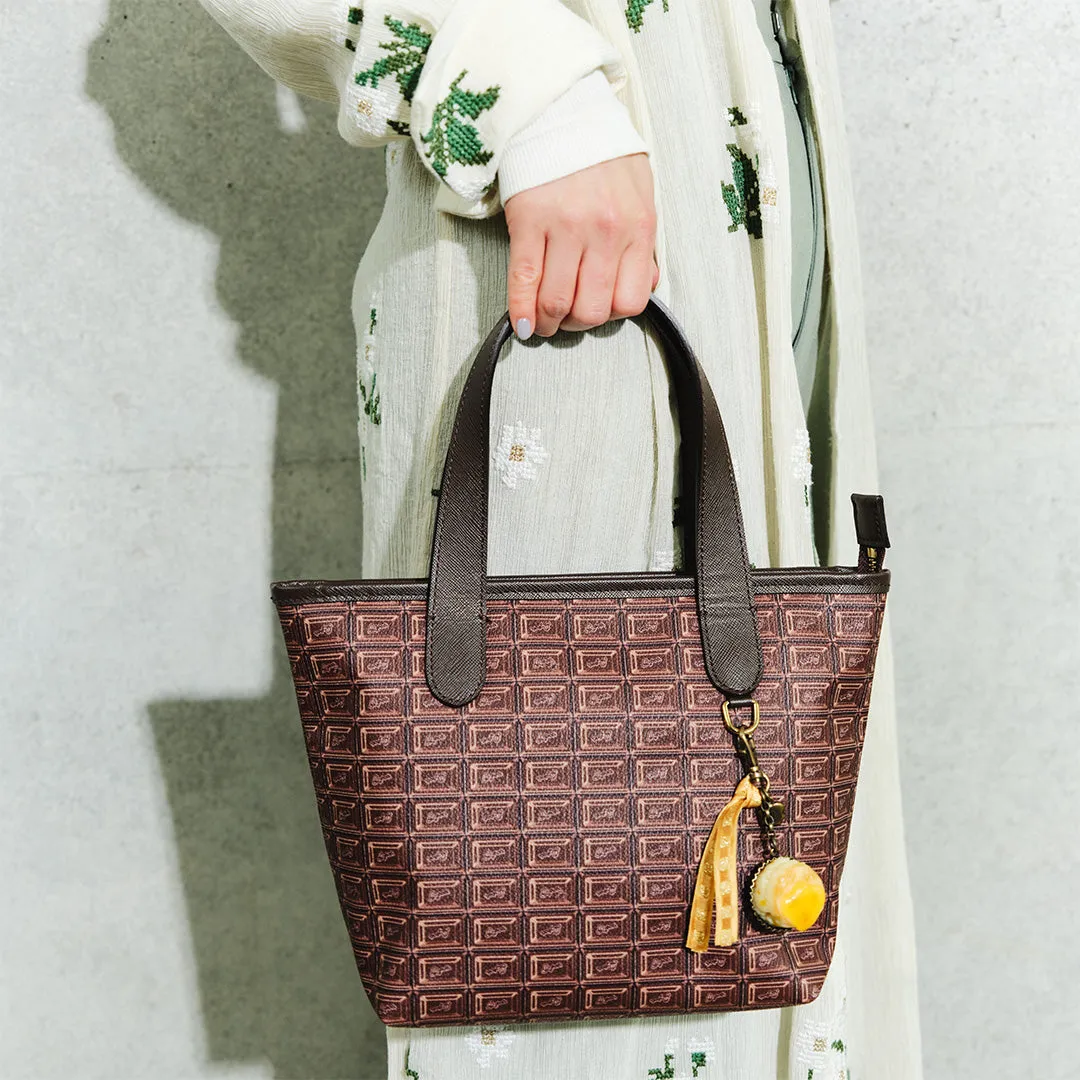 Bitter Chocolate Mini Tote Bag【Japan Jewelry】
