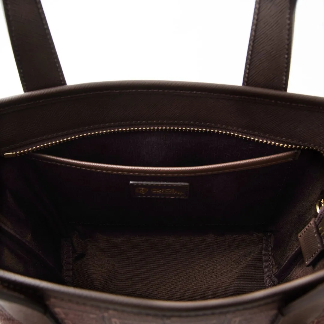 Bitter Chocolate Mini Tote Bag【Japan Jewelry】