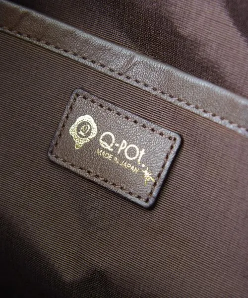 Bitter Chocolate Zip Leather Tote Bag【Japan Jewelry】