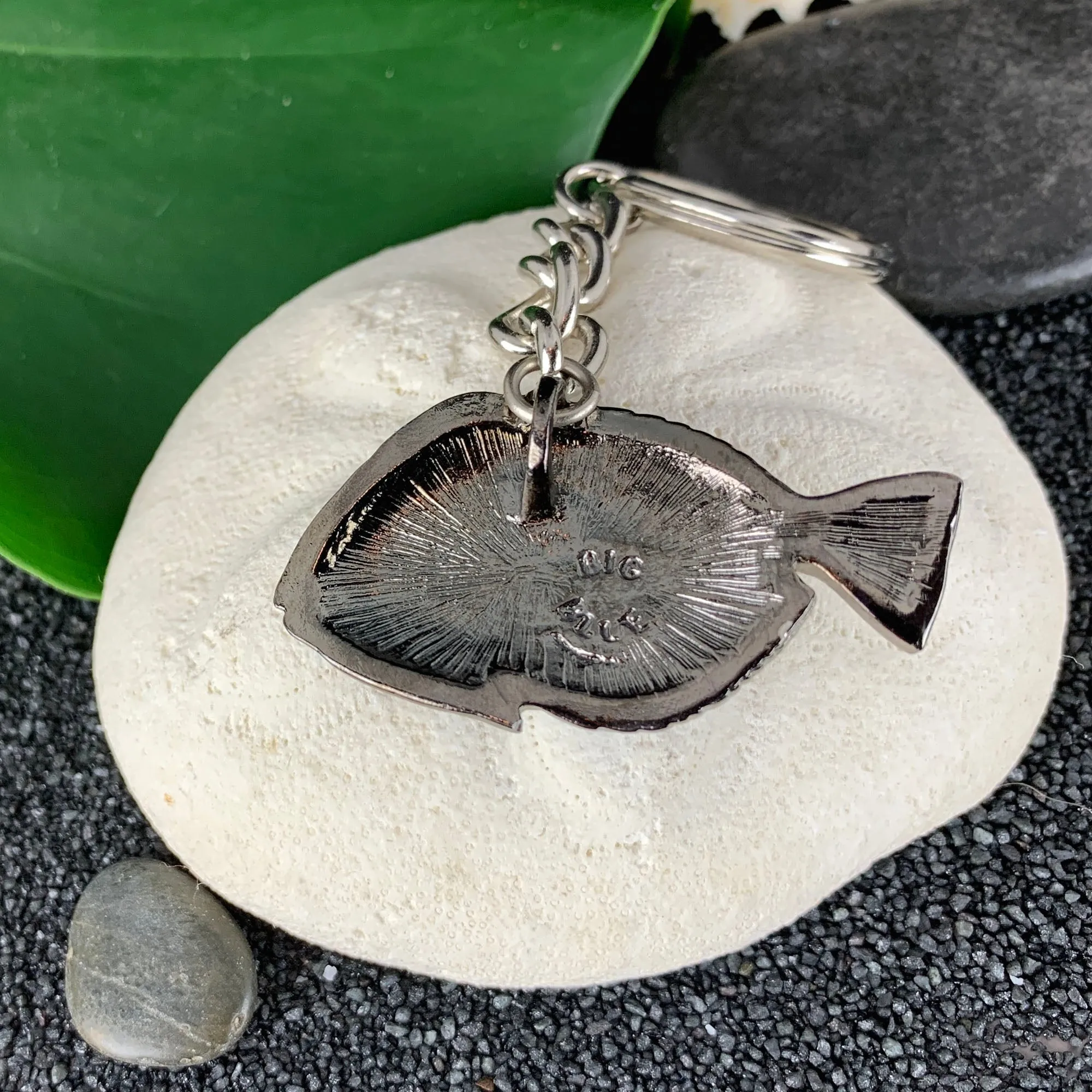 Blue Tang Keychain for Women and Teens-Key Chain Gifts, Blue Tang Key Ring, Blue Tang Charm, Gift for Ocean Lover, Pewter Keychain