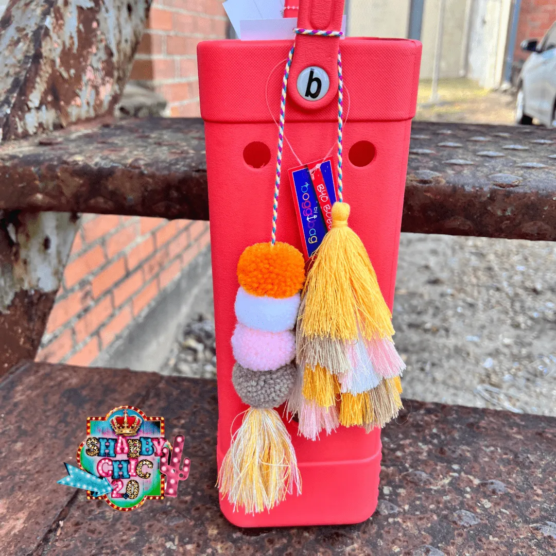 Bogg® Bag Baubles - Creamsicle Double Tassel