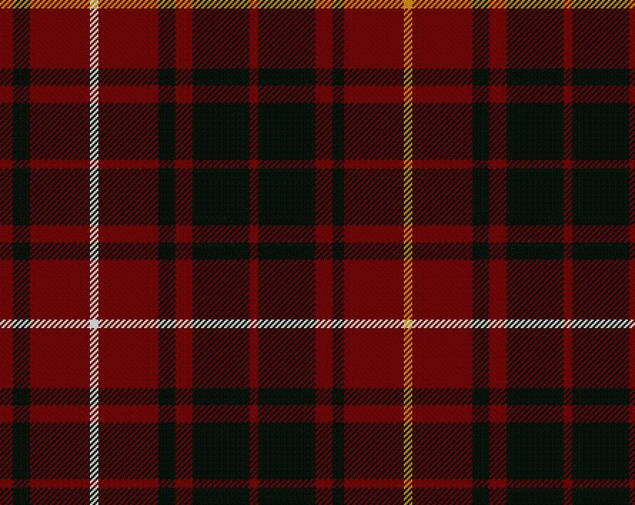Bruce Modern Tartan Pocket Square