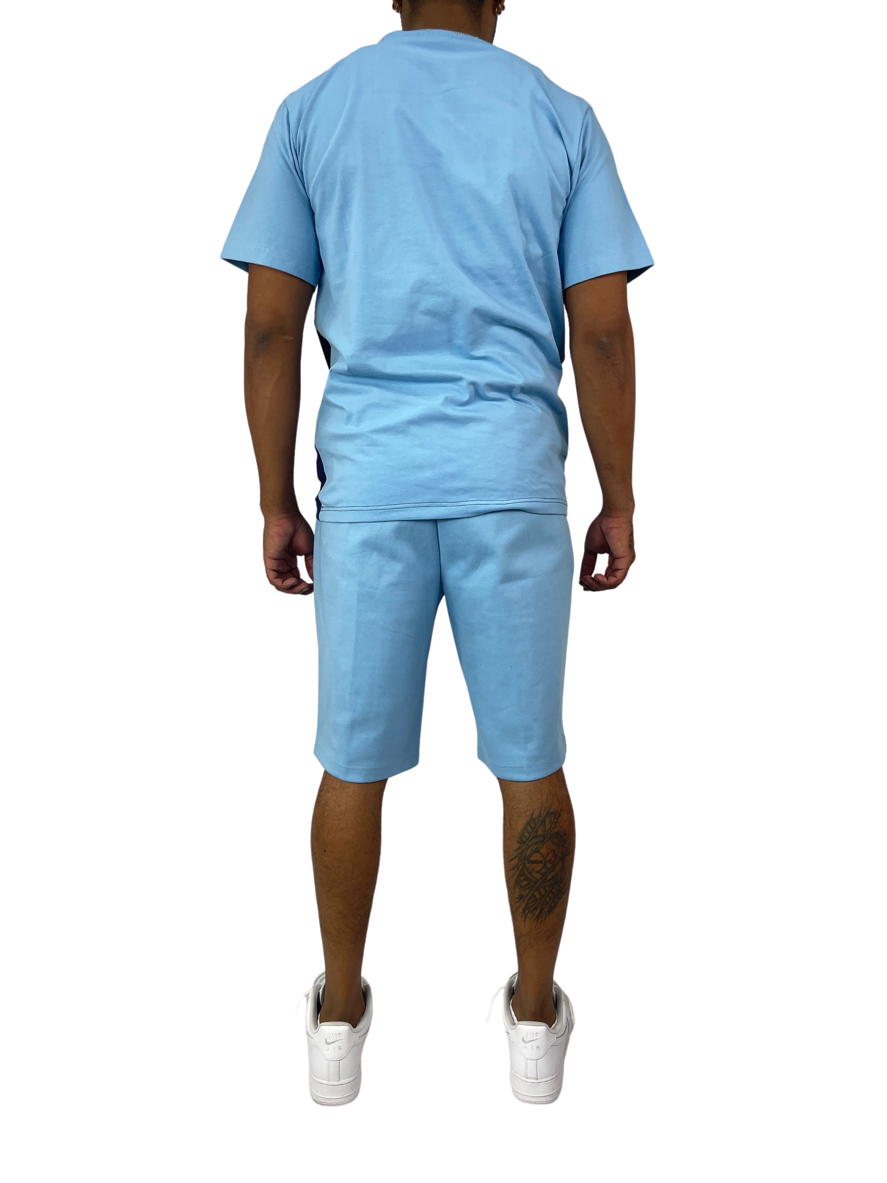 BT229500: Colorblock Shorts Set