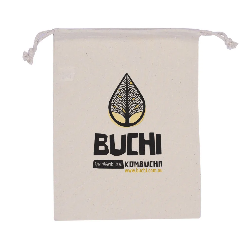 Calico Drawstring Medium Pouch CTN-DMP