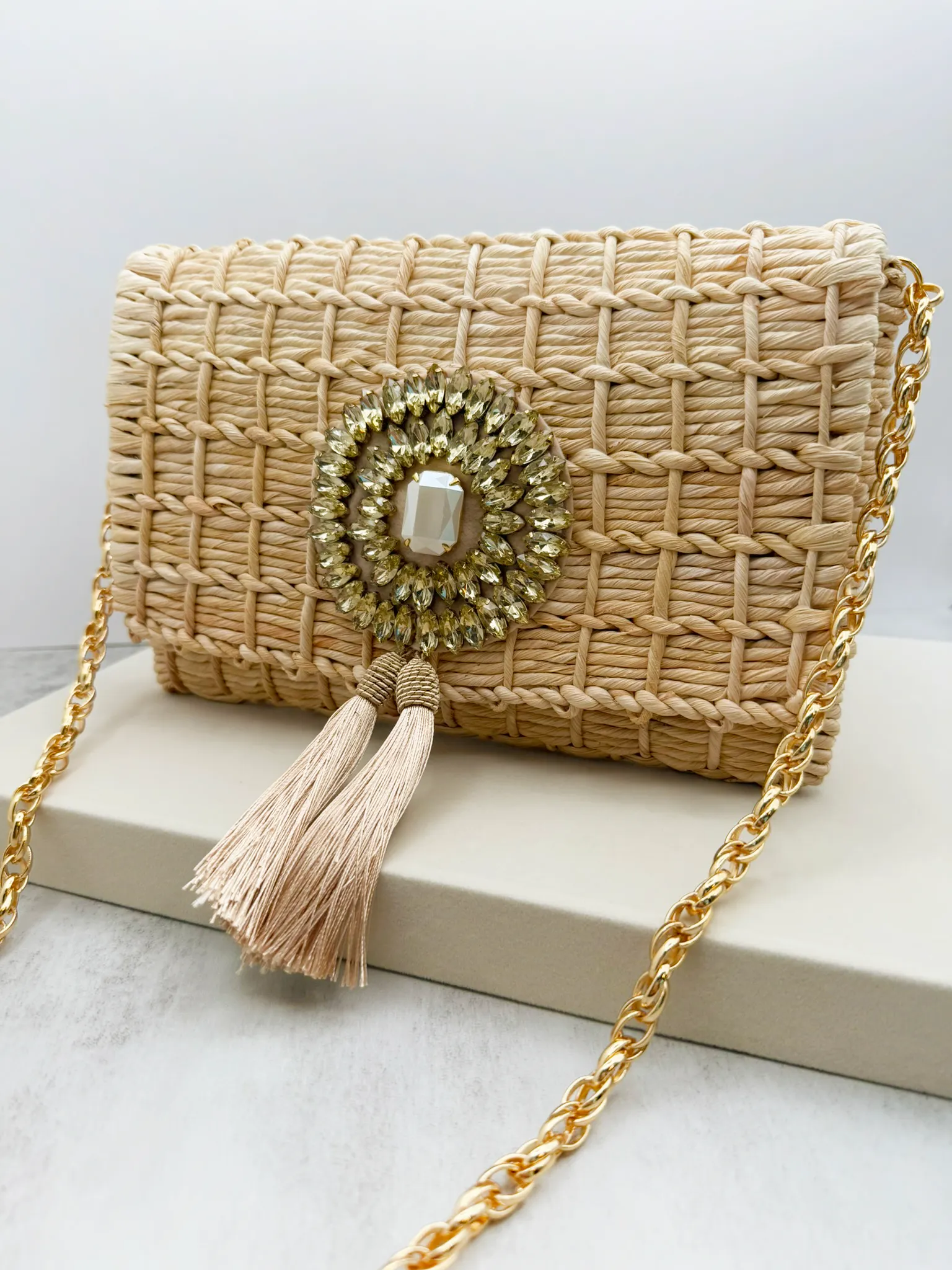 Celestial Clutch - Artisanal Handbag