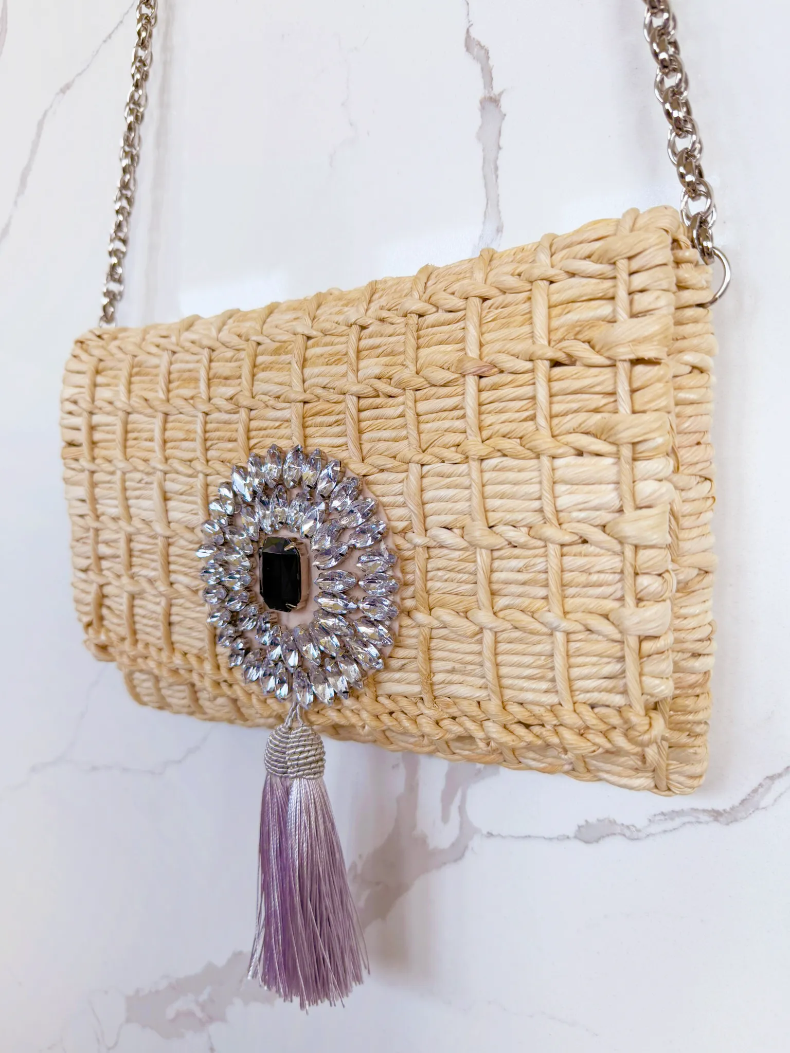 Celestial Clutch - Artisanal Handbag