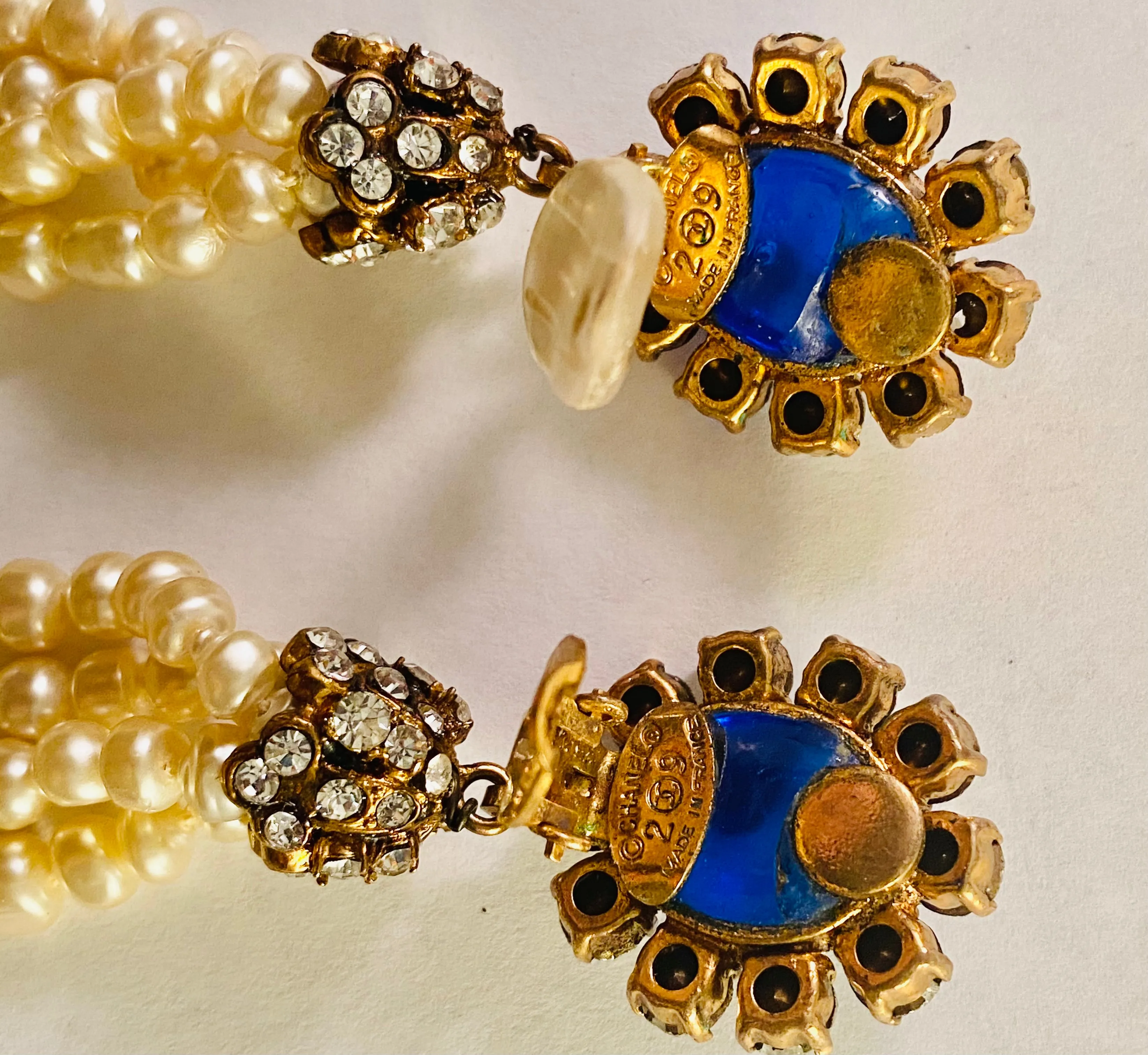 Chanel Gripoix Earrings