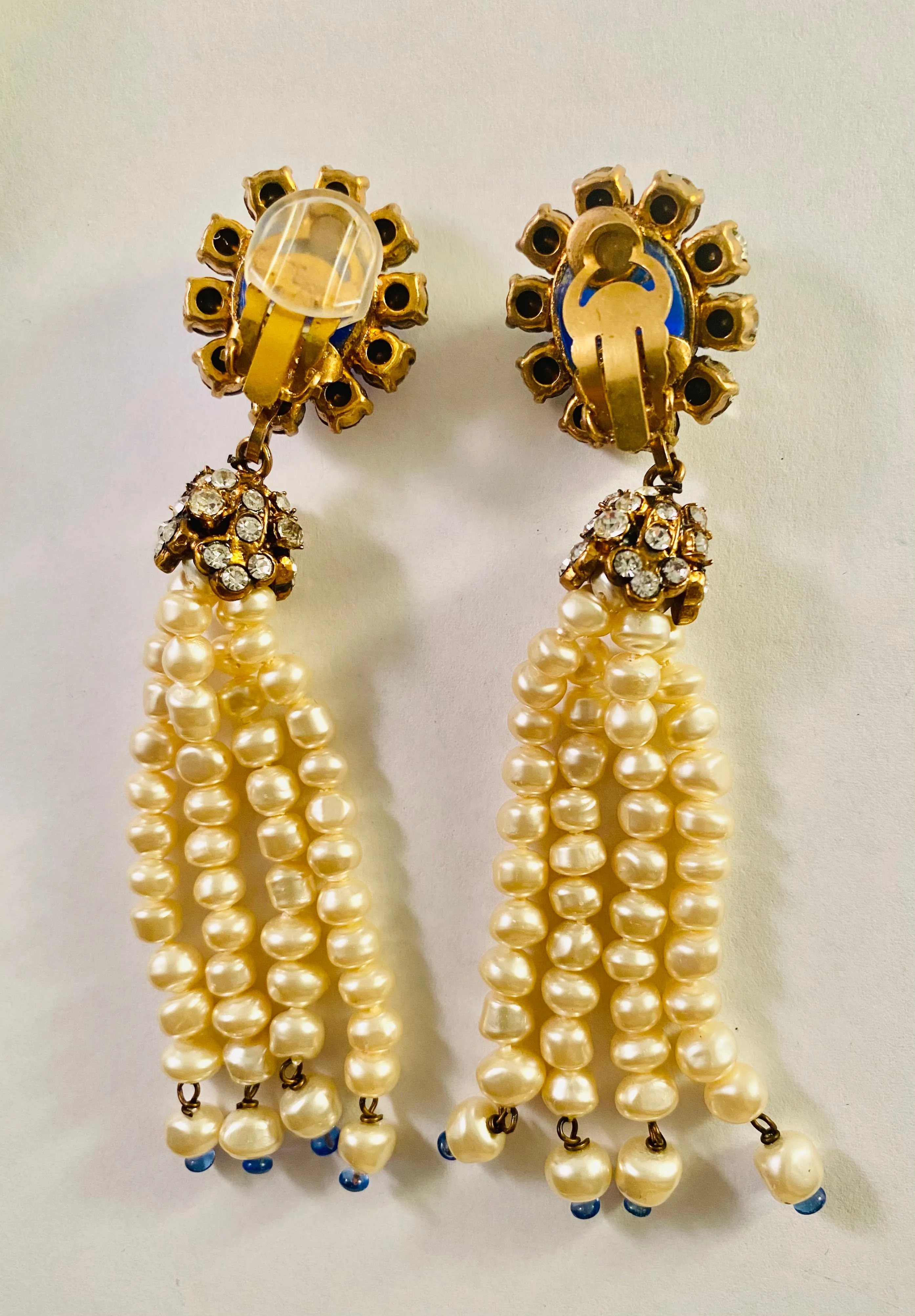 Chanel Gripoix Earrings