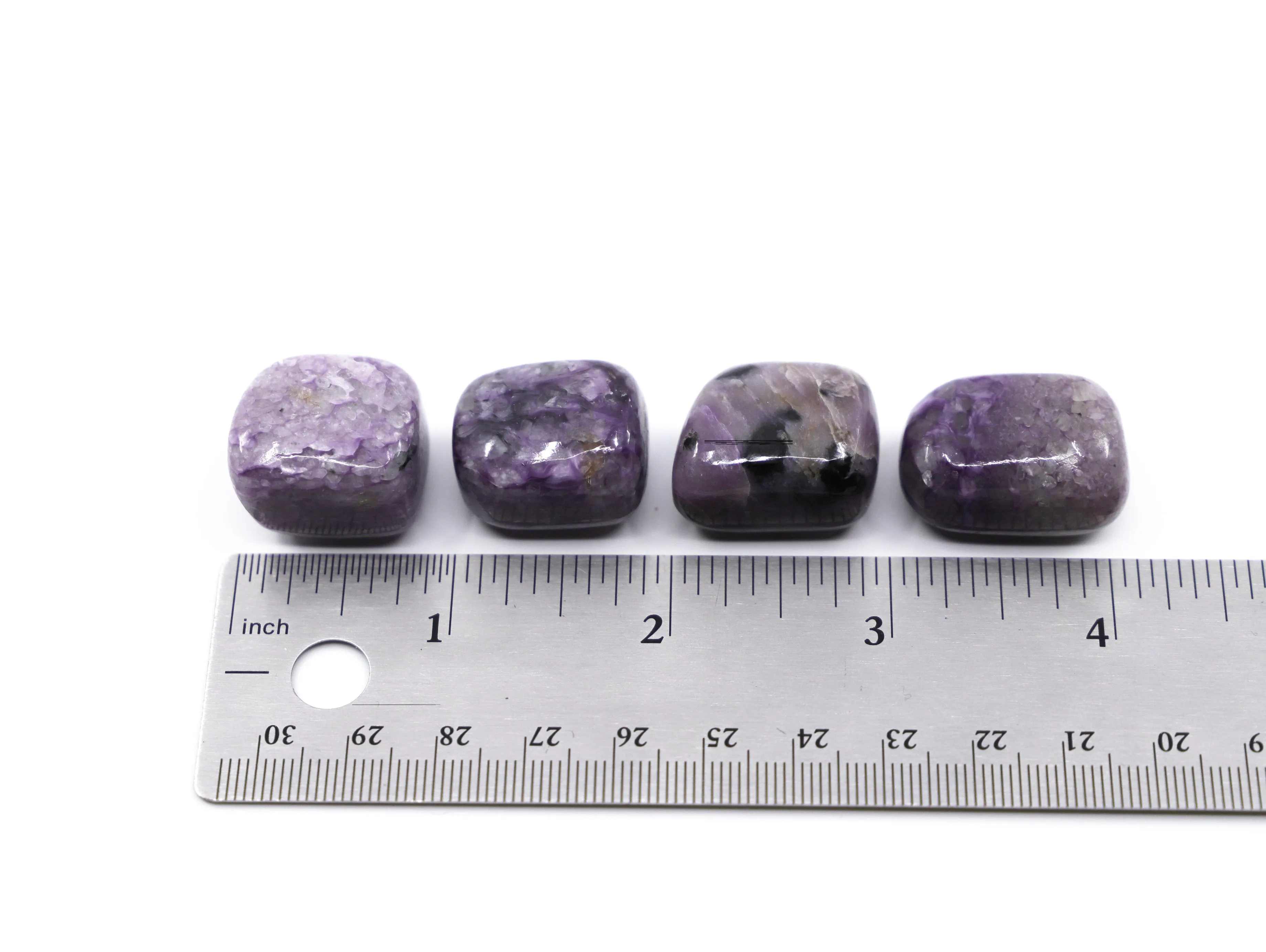 Charoite tumbles