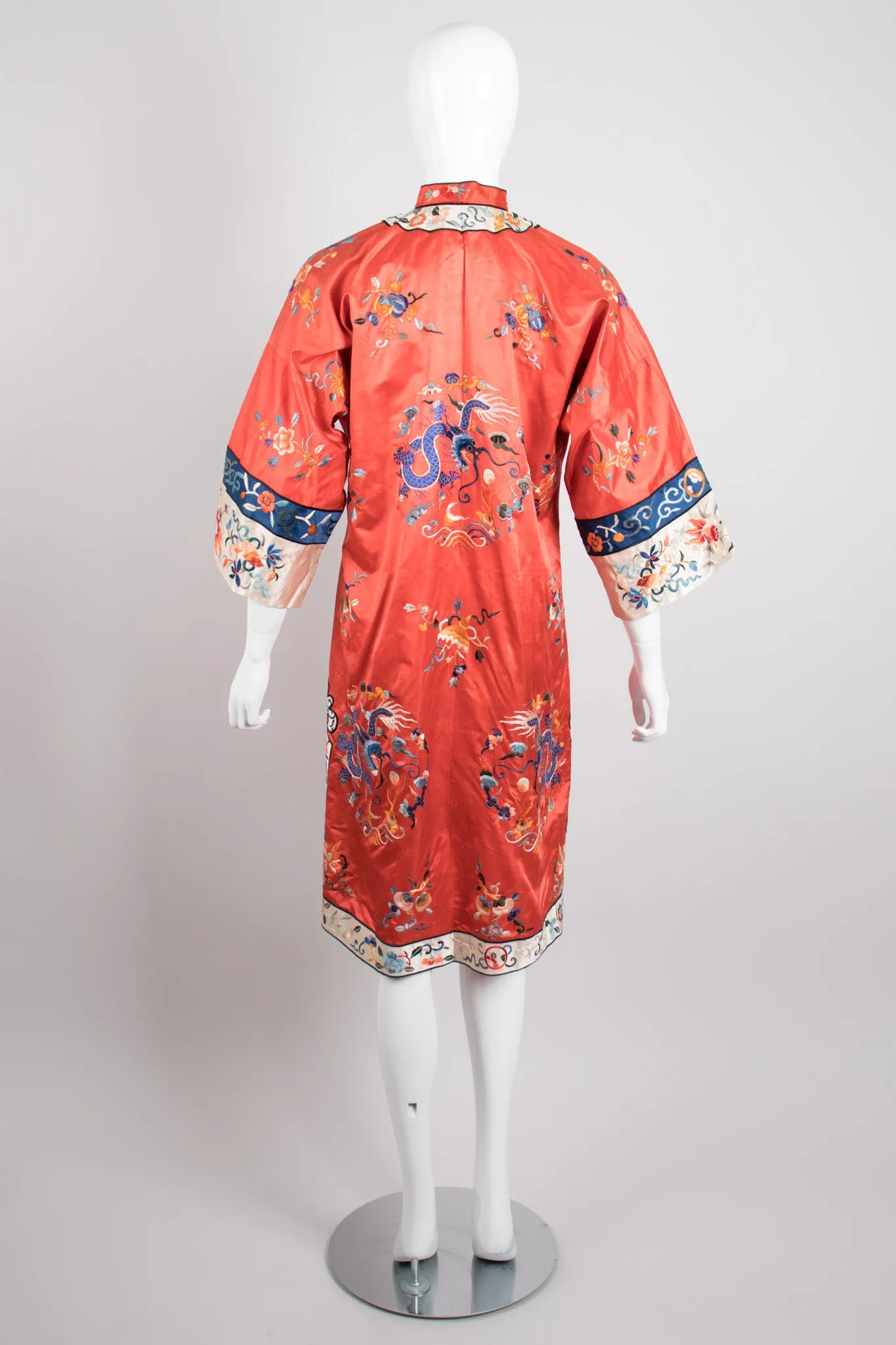 Chinese Dragon Carp Embroidered Jacket