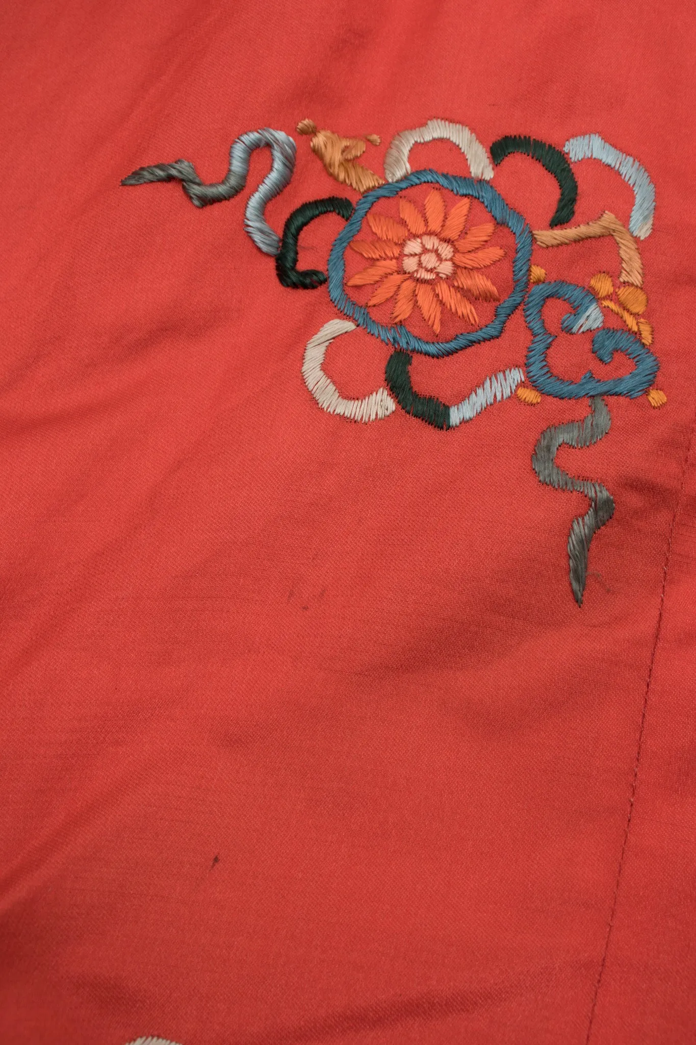 Chinese Dragon Carp Embroidered Jacket
